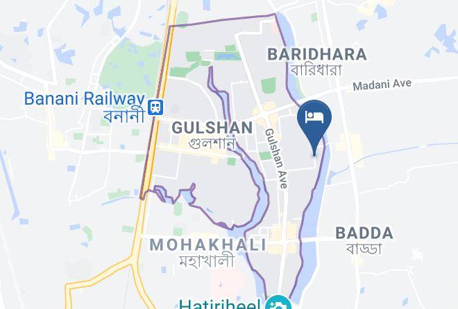 Dhaka - Long Beach Suites Dhaka Maps