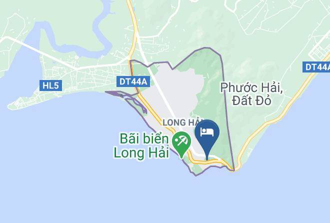 Long Din - Long Hi Channel Beach Resort Maps