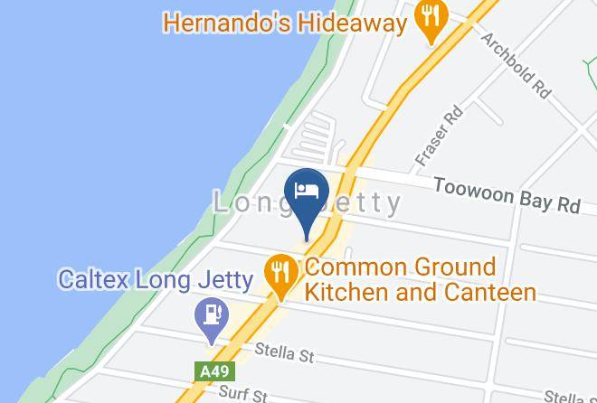 Long Jetty Hotel Map