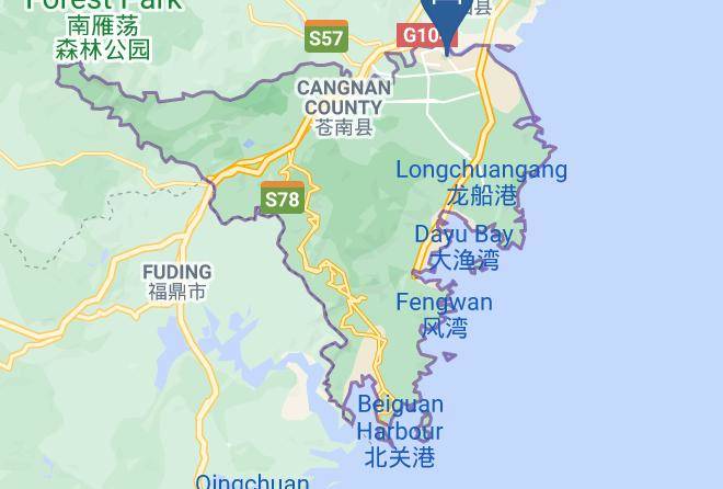 Wenzhou - Long'ou Restaurant Maps