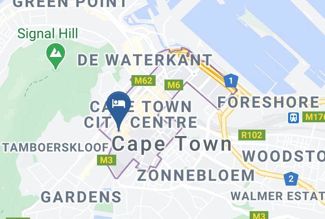 City Of Cape Town - Long Street Boutique Hotel Maps