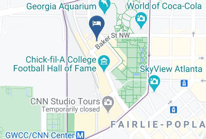 Fulton - Hilton Garden Inn Atlanta Downtown Maps