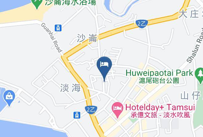 Tamsui District - Long View Hotel Maps
