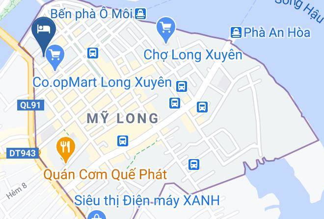 Long Xuyen - Long Xuyen Hotel Maps
