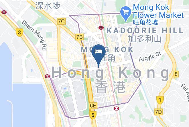 Kowloon - Long Yuen Hotel Maps