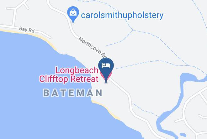 Eurobodalla - Longbeach Clifftop Retreat Maps