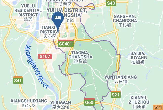 Changsha - Longchamp Garden Hotel Changsha Maps