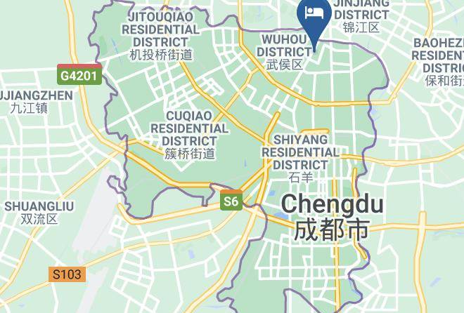 Chengdu - Longcheng Hotel Maps