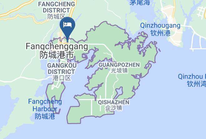 Fangchenggang - Longde Hotel Maps