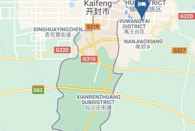 Kaifeng - Longfeng Hotel Maps