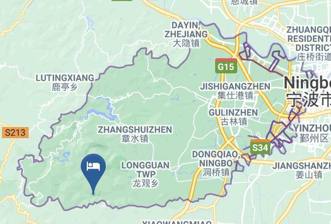 Ningbo - Longguan Channa Ningbo Resort Maps