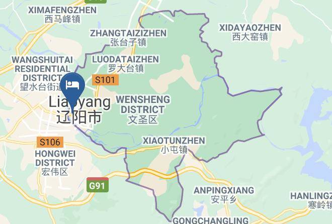 Liaoyang - Longheyuan Wedding Theme Hotel Maps