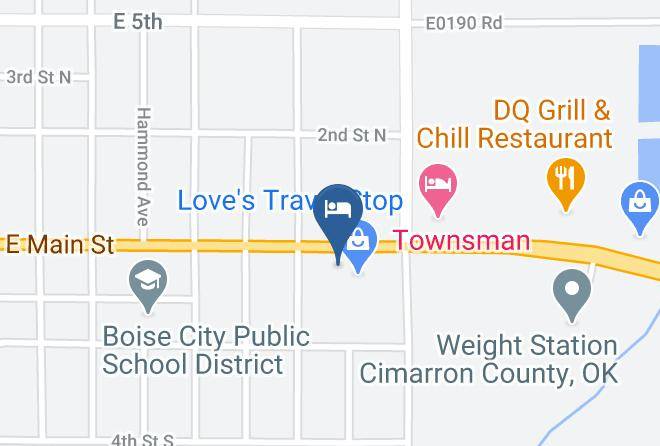 Cimarron - Longhorn Motel Maps