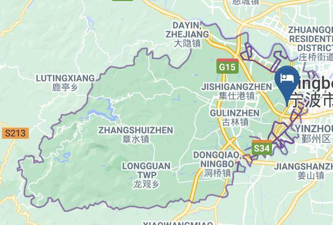 Ningbo - Longhua Hotel Maps