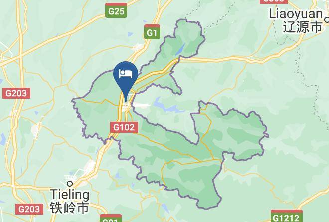 Tieling - Longmenge Hotel Yibu Maps