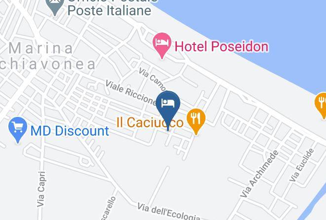 Cosenza - Longomare Residence Vacanze Maps