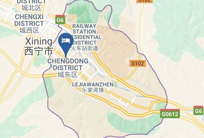 Xining - Longqing Business Hotel Maps