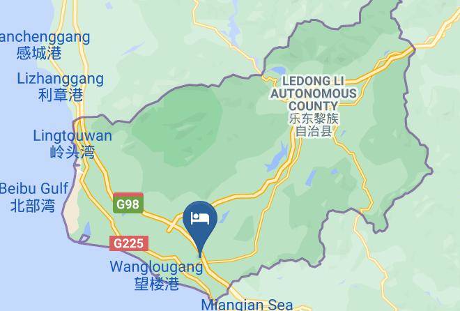 Ledong Lizu Aut County - Longqiwan Hot Spring No 1 Hotel Maps