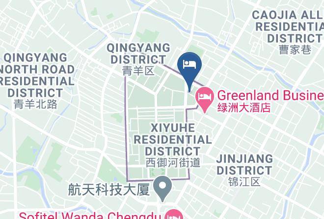Chengdu - Longquan Hotel Maps