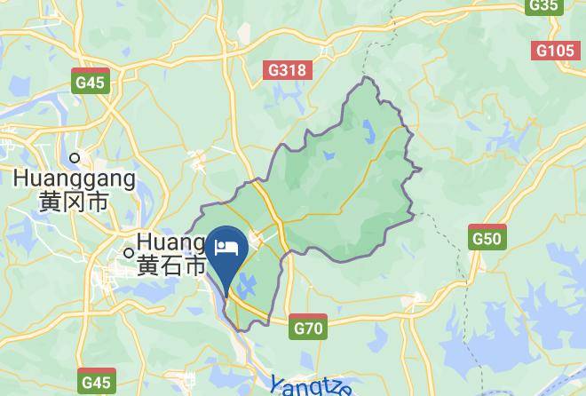 Huanggang - Longquan Hotel Maps