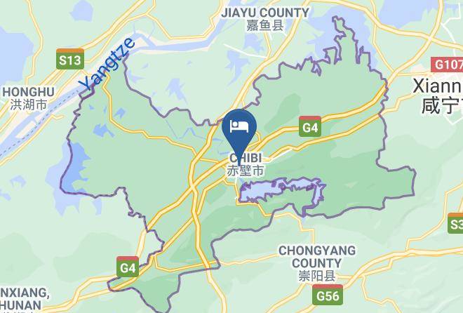 Xianning - Longquan Hotel Maps