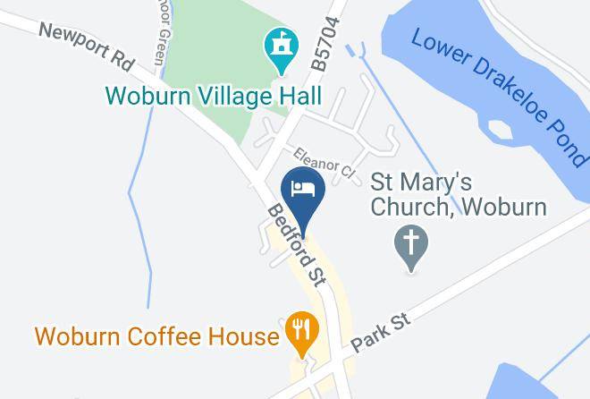 Central Bedfordshire - Longs Hotel & Inn Maps