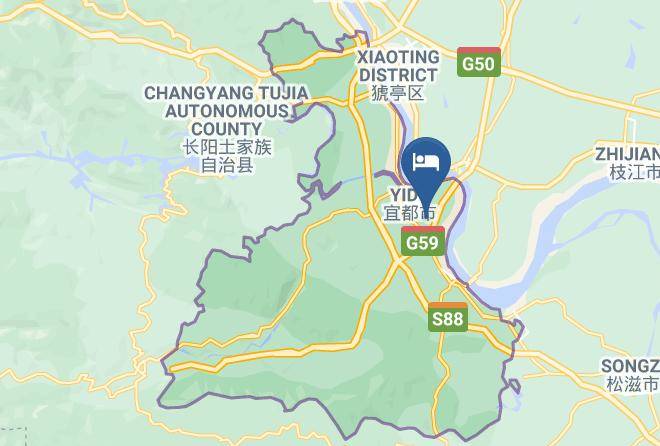Yichang - Longshan Garden Hotel Maps