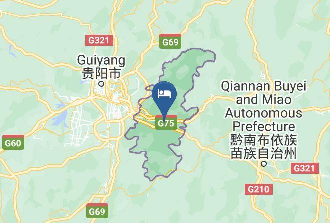 Qiannan Aut Prefecture - Longshan Hotel Maps
