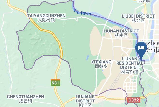 Liuzhou - Longsheng Hotel Maps