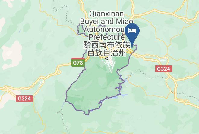 Qianxi Nan Aut Prefecture - Longsheng Hotel Maps