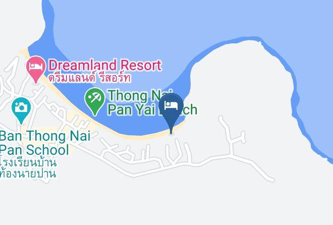 Amphoe Ko Pha Ngan - Longtail Beach Resort Maps
