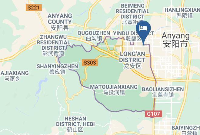 Anyang - Longteng Hotel Maps