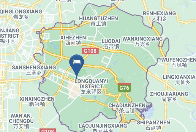 Chengdu - Longteng Shidai Hotel Maps