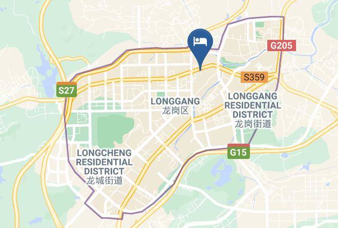 Shenzhen - Longting Hotel Maps