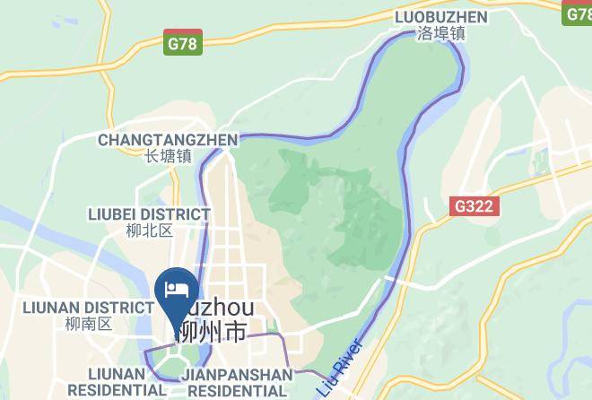 Liuzhou - Longwang Business Hotel Maps