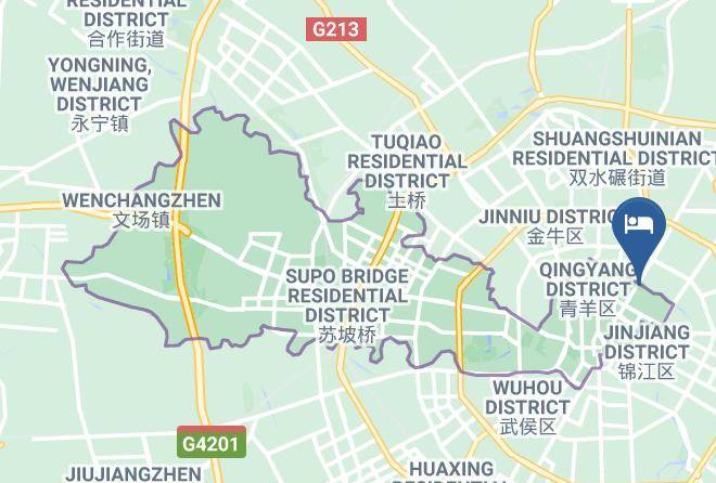 Chengdu - Longwen Business Hotel Maps