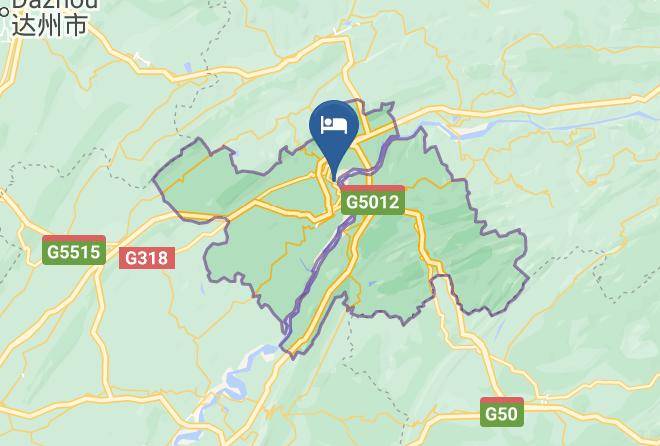 Wanzhou District - Longxiang Hotel Maps