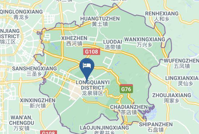 Chengdu - Longxing Hotel Maps