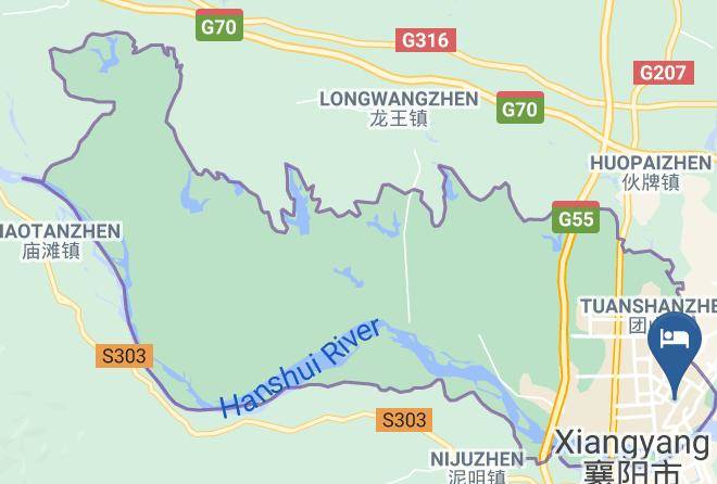Xiangyang - Longyo Hotel Maps