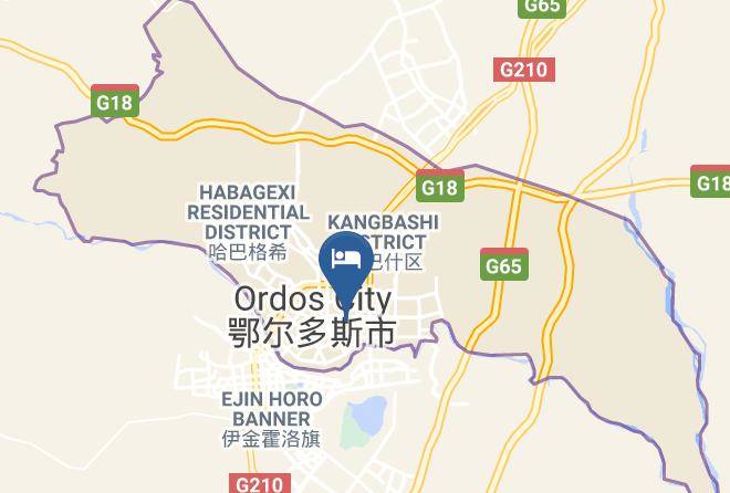 Ordos - Longyuan Hotel Ordos Maps
