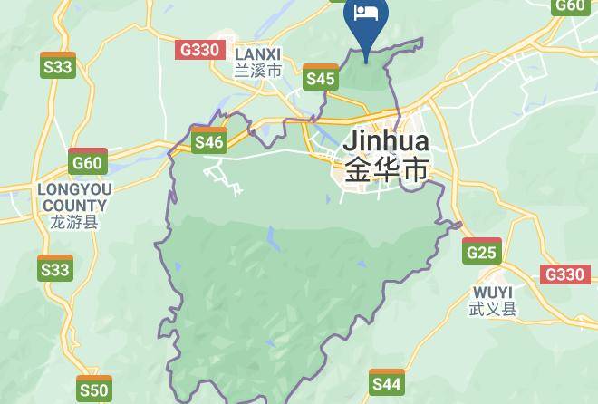 Jinhua - Longyuan Shanzhuang Hotel Maps