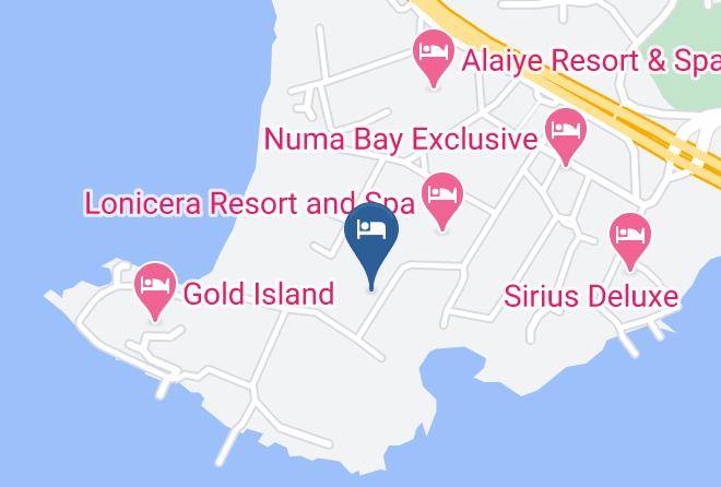 Alanya - Lonicera Garden Maps
