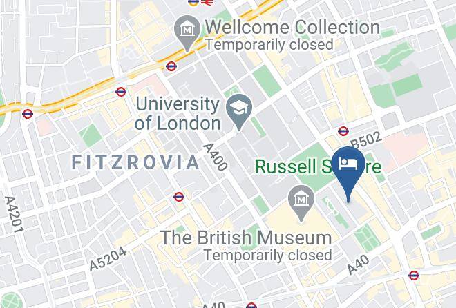 London - Lonsdale Hotel Maps