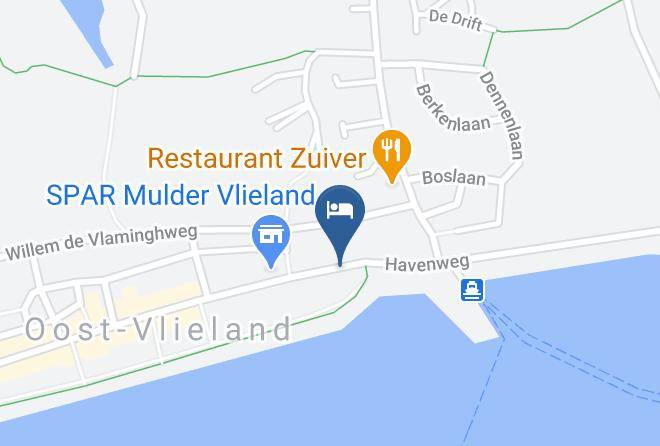 Vlieland - Loods Hotel Vlieland Maps