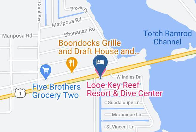 Monroe - Looe Key Reef Resort & Dive Center Maps