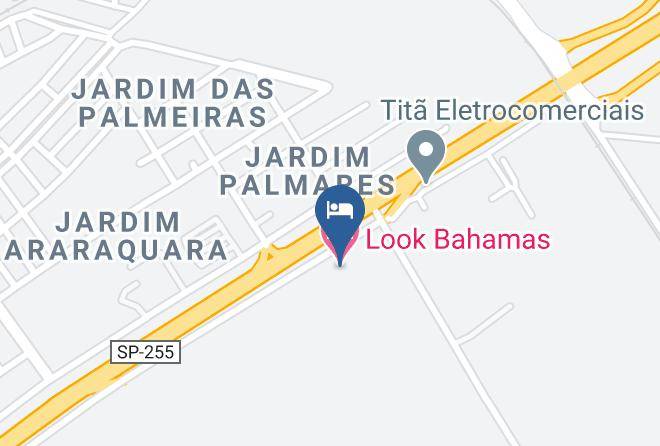 Araraquara - Look Bahamas Motel Maps