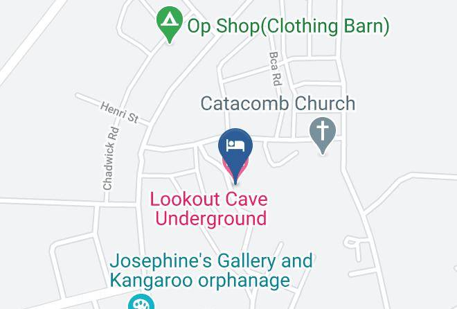 Coober Pedy - Lookout Cave Underground Motel Maps
