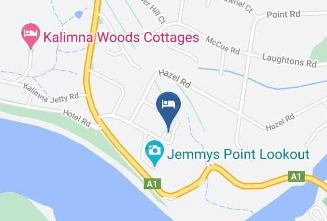East Gippsland - Lookout Holiday Units Maps