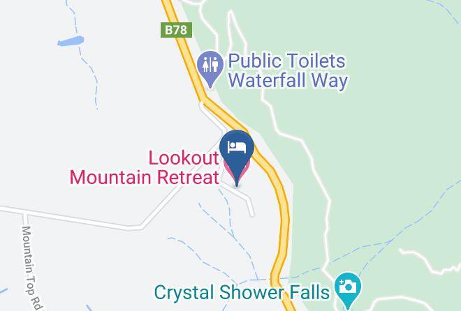 Bellingen - Lookout Mountain Retreat Maps