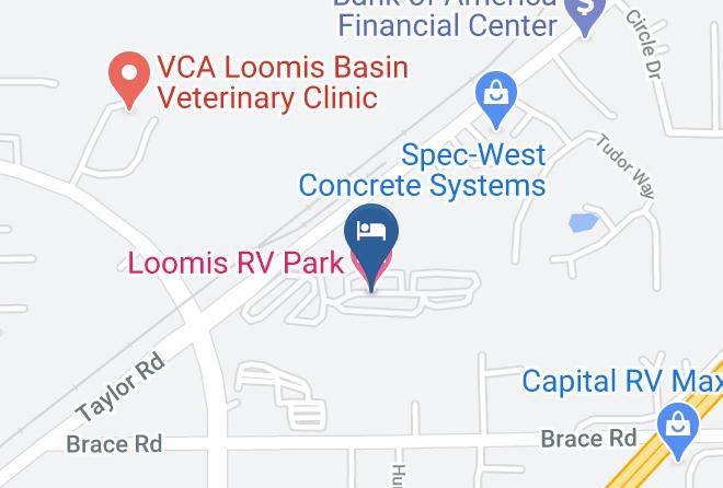 Placer - Loomis Rv Park Maps